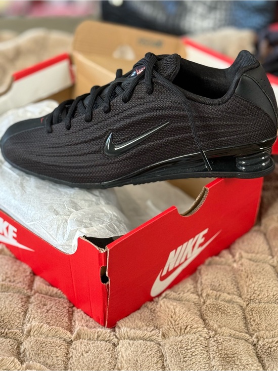 Nike Shoes - Nike Women's Black Running Sneakers with Glossy Swoosh